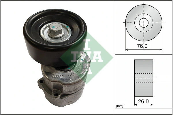 Belt Tensioner, V-ribbed belt